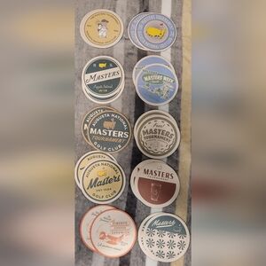 Coasters for use or decoration